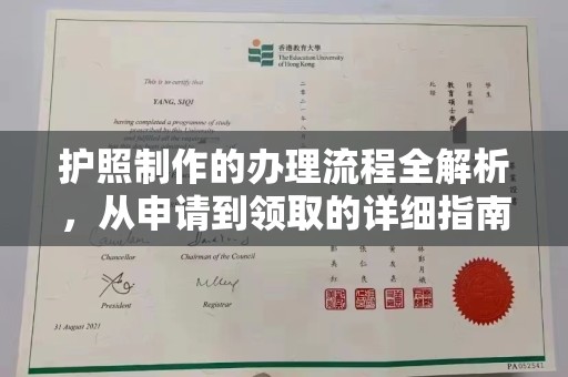 陆丰护照制作的办理流程全解析，从申请到领取的详细指南